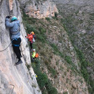 via ferrata iniciacion valencia