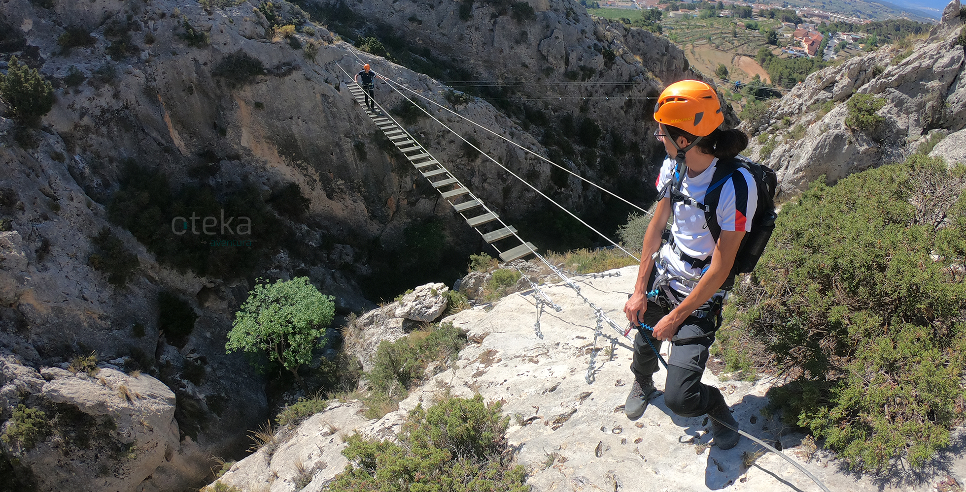 Via ferrata Les Rabosses Alicante Ibi