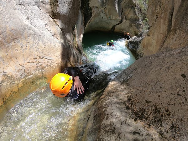 barranco humedo con amigos