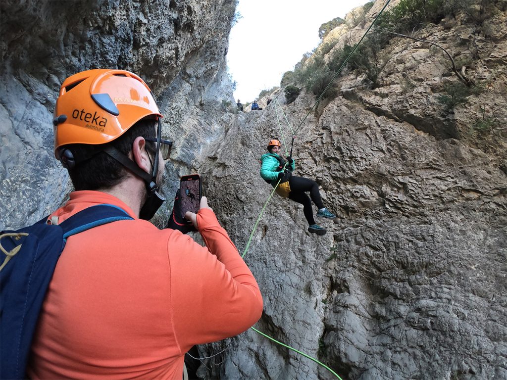 barranquismo alicante en pareja