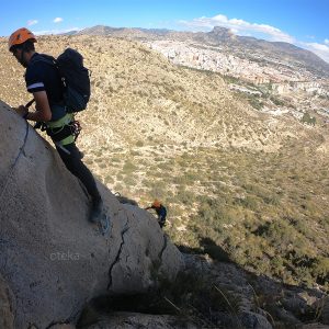 Via ferrata bolon elda alicante